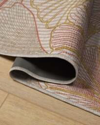 Deniz Natural Flatwoven Rug - 60x90 - Machine Washable Area Rug - Kid & Pet Friendly - Indoor Rugs - Ruggable - thumbnail 2