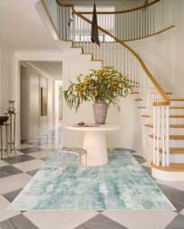 Alister Pearl & Green Rug - 75x215 - Machine Washable Area Rug - Kid & Pet Friendly - Indoor Rugs - Ruggable - thumbnail 2