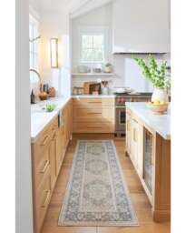 Hendesi Heriz Abalone Flatwoven Rug Grey - 60x90 - Machine Washable Area Rug - Kid & Pet Friendly - Indoor Rugs - Ruggable - thumbnail 2
