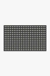 Adde Black Outdoor Rug - 90x150 - Machine Washable Area Rug - Kid & Pet Friendly - Outdoor Rugs - Ruggable