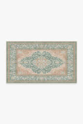 Allura Copper Sage Outdoor Rug - 90x150 - Machine Washable Area Rug - Kid & Pet Friendly - Indoor Rugs - Ruggable