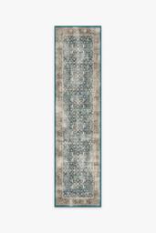 Celestine Teal Blue Rug - 60x90 - Machine Washable Area Rug - Kid & Pet Friendly - Indoor Rugs - Ruggable - thumbnail 2