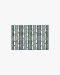 Olin Blue Flatwoven Rug - 60x90 - Machine Washable Area Rug - Kid & Pet Friendly - Indoor Rugs - Ruggable - thumbnail 1