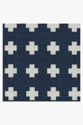 Adde Navy Outdoor Rug - 275x365 - Machine Washable Area Rug - Kid & Pet Friendly - Indoor Rugs - Ruggable - thumbnail 4