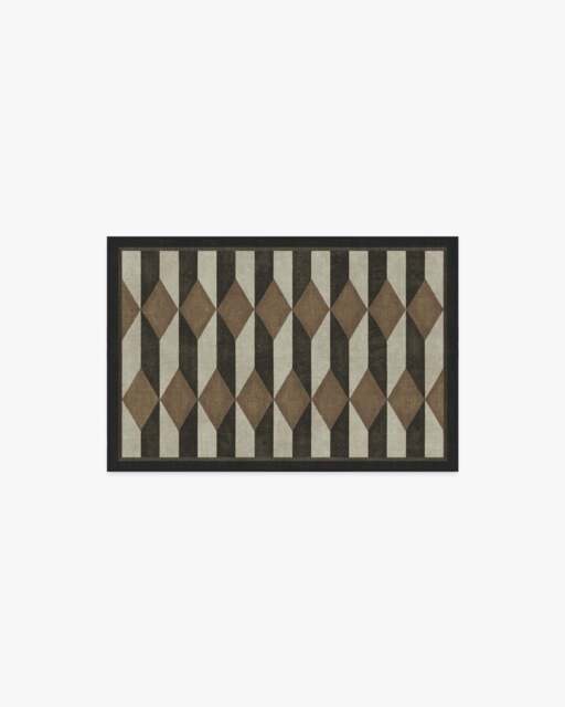 Oak Black & Camel Rug by Martyn Lawrence Bullard - 60x90 - Machine Washable Area Rug - Kid & Pet Friendly - Indoor Rugs - Ruggable - image 1