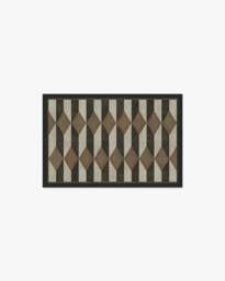 Oak Black & Camel Rug by Martyn Lawrence Bullard - 60x90 - Machine Washable Area Rug - Kid & Pet Friendly - Indoor Rugs - Ruggable - thumbnail 1