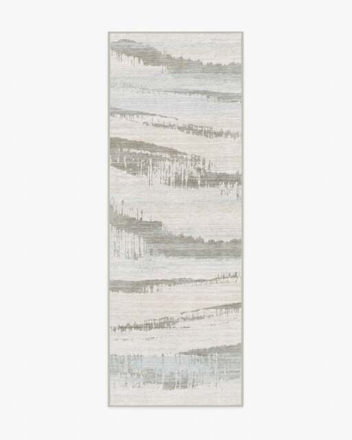 Dreamscape Grey Rug - 75x215 - Machine Washable Area Rug - Kid & Pet Friendly - Indoor Rugs - Ruggable - image 1
