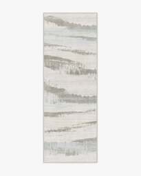 Dreamscape Grey Rug - 75x215 - Machine Washable Area Rug - Kid & Pet Friendly - Indoor Rugs - Ruggable - thumbnail 1