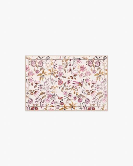 Celine Ivory Multicolour Rug - 60x90 - Machine Washable Area Rug - Kid & Pet Friendly - Indoor Rugs - Ruggable - image 1