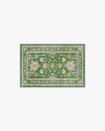 Calabria Green Rug - 60x90 - Machine Washable Area Rug - Kid & Pet Friendly - Indoor Rugs - Ruggable - thumbnail 1