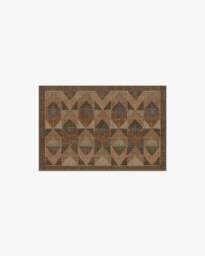 Ember Copper & Brown Rug - 60x90 - Machine Washable Area Rug - Kid & Pet Friendly - Indoor Rugs - Ruggable - thumbnail 1
