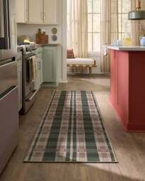 Finn Green Flatwoven Rug - 60x90 - Machine Washable Area Rug - Kid & Pet Friendly - Indoor Rugs - Ruggable - thumbnail 2