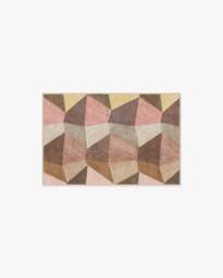 Rhea Beige Rug - 60x90 - Machine Washable Area Rug - Kid & Pet Friendly - Indoor Rugs - Ruggable - thumbnail 1