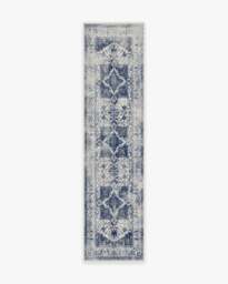 Kira Delft Blue Rug - 60x90 - Machine Washable Area Rug - Kid & Pet Friendly - Indoor Rugs - Ruggable - thumbnail 2
