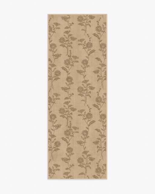 Mabel Natural Rug - 75x215 - Machine Washable Area Rug - Kid & Pet Friendly - Indoor Rugs - Ruggable - image 1