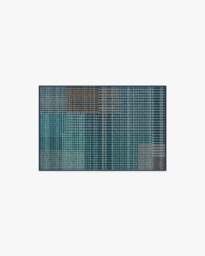 Eira Blue Rug - 60x90 - Machine Washable Area Rug - Kid & Pet Friendly - Indoor Rugs - Ruggable - thumbnail 1