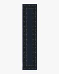 Sparkle Border Dark Navy Rug - 60x90 - Machine Washable Area Rug - Kid & Pet Friendly - Indoor Rugs - Ruggable - thumbnail 2