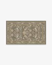 Strawberry Thief Stone Gold Rug by Morris & Co. - 185x275 - Machine Washable Area Rug - Kid & Pet Friendly - Indoor Rugs - Ruggable - thumbnail 2