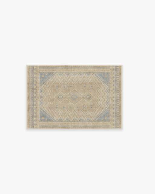 Toy Story Terrene Vintage Blue Flatwoven Rug - 60x90 - Machine Washable Area Rug - Kid & Pet Friendly - Indoor Rugs - Ruggable - image 1