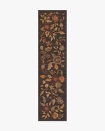 Anonna Dark Wood Rug Brown - 150x215 - Machine Washable Area Rug - Kid & Pet Friendly - Indoor Rugs - Ruggable - thumbnail 2