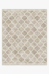 Terali Ash Grey Rug - 245x305 - Machine Washable Area Rug - Kid & Pet Friendly - Indoor Rugs - Ruggable