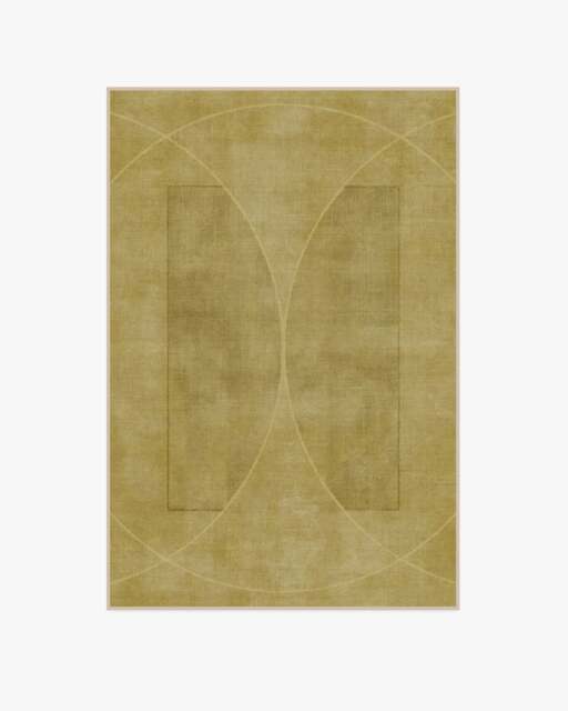 Ayla Gold Flatwoven Rug by Architectural Digest - 120x185 - Machine Washable Area Rug - Kid & Pet Friendly - Indoor Rugs - Ruggable - image 1
