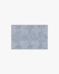 Serene Slate Blue Rug - 60x90 - Machine Washable Area Rug - Kid & Pet Friendly - Indoor Rugs - Ruggable - thumbnail 1