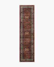 Granada Amber Red Rug - 75x215 - Machine Washable Area Rug - Kid & Pet Friendly - Indoor Rugs - Ruggable - thumbnail 2