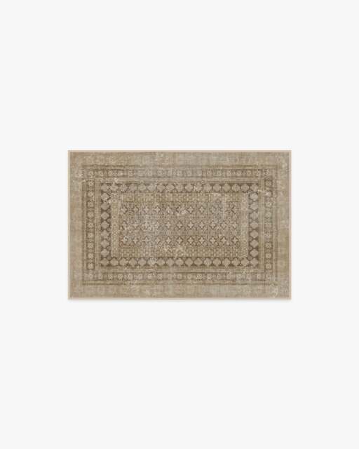 Cyrus Rose Gold Flatwoven Rug - 60x90 - Machine Washable Area Rug - Kid & Pet Friendly - Indoor Rugs - Ruggable - image 1