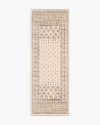 Fernanda Cream Rug Beige - 75x215 - Machine Washable Area Rug - Kid & Pet Friendly - Indoor Rugs - Ruggable - thumbnail 1