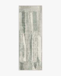 Velin Warm Grey Rug - 75x215 - Machine Washable Area Rug - Kid & Pet Friendly - Indoor Rugs - Ruggable - thumbnail 1