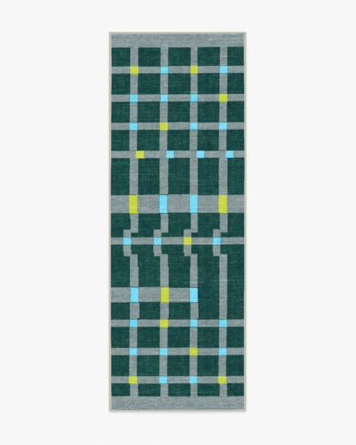 Nano Green Rug - 75x215 - Machine Washable Area Rug - Kid & Pet Friendly - Indoor Rugs - Ruggable - image 1