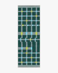 Nano Green Rug - 75x215 - Machine Washable Area Rug - Kid & Pet Friendly - Indoor Rugs - Ruggable - thumbnail 1