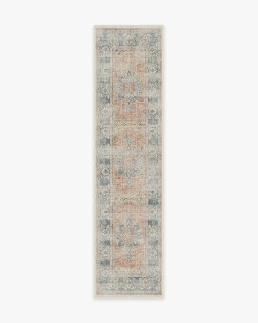 Sarrah Coral Rug - 75x305 - Machine Washable Area Rug - Kid & Pet Friendly - Indoor Rugs - Ruggable