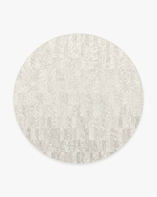 Granite Ombre Natural Flatwoven Rug - 245 Round - Machine Washable Area Rug - Kid & Pet Friendly - Indoor Rugs - Ruggable - image 1