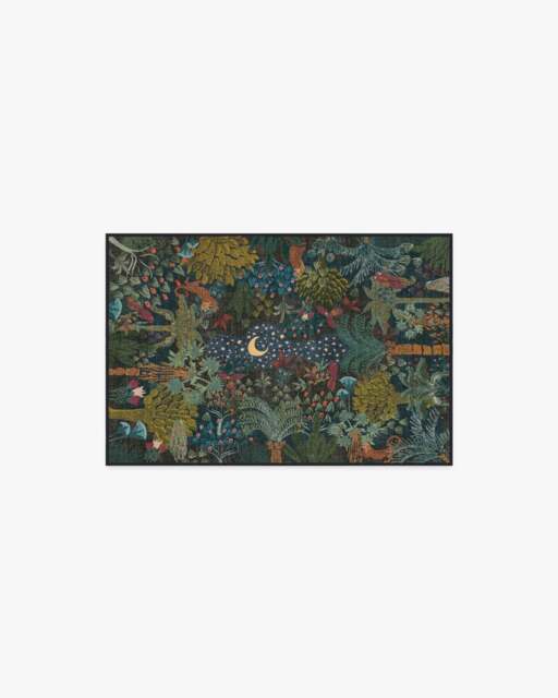 Josephine Midnight Rug by Justina Blakeney - 60x90 - Machine Washable Area Rug - Kid & Pet Friendly - Indoor Rugs - Ruggable - image 1