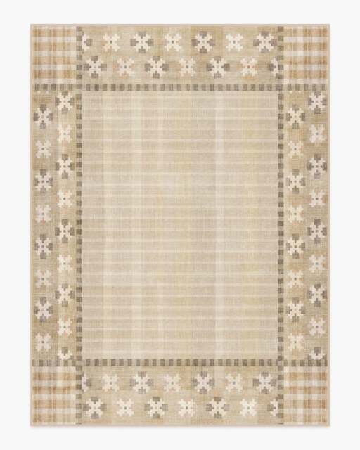 Rowley Neutral Rug - 275x365 - Machine Washable Area Rug - Kid & Pet Friendly - Indoor Rugs - Ruggable - image 1