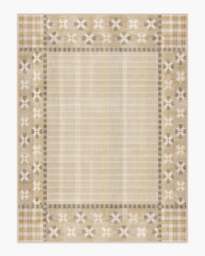 Rowley Neutral Rug - 275x365 - Machine Washable Area Rug - Kid & Pet Friendly - Indoor Rugs - Ruggable