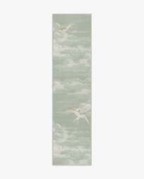 Silvi Clouds Seaspray Rug by Sanderson Green - 150x215 - Machine Washable Area Rug - Kid & Pet Friendly - Indoor Rugs - Ruggable - thumbnail 2
