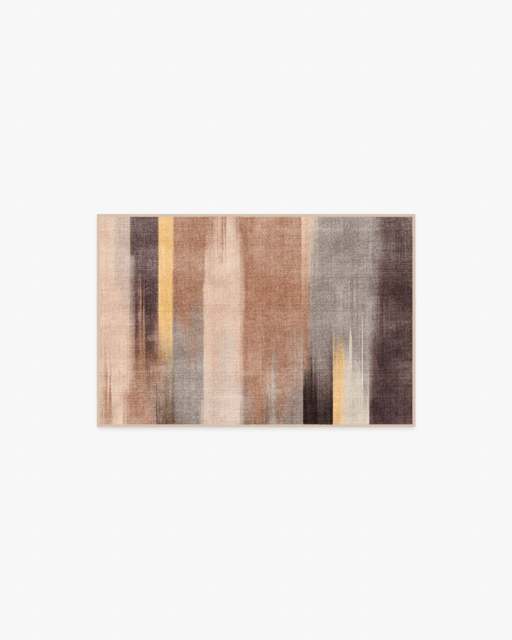 OmbrÃ© Mirage Golden Brown Flatwoven Rug - 60x90 - Machine Washable Area Rug - Kid & Pet Friendly - Indoor Rugs - Ruggable - image 1