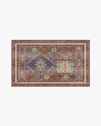 Rumi Multicolour Rug Purple - 185x275 - Machine Washable Area Rug - Kid & Pet Friendly - Indoor Rugs - Ruggable - thumbnail 2