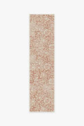 Mallow Rust Rug by Morris & Co. Orange - 75x305 - Machine Washable Area Rug - Kid & Pet Friendly - Indoor Rugs - Ruggable