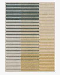 Gradasi Teal Quartz Rug - 305x425 - Machine Washable Area Rug - Kid & Pet Friendly - Indoor Rugs - Ruggable