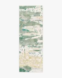 Gaia Green Rug - 75x215 - Machine Washable Area Rug - Kid & Pet Friendly - Indoor Rugs - Ruggable - thumbnail 1