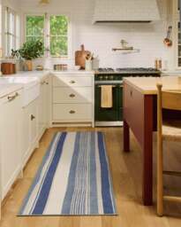 Naia Slate Blue Rug - 60x90 - Machine Washable Area Rug - Kid & Pet Friendly - Indoor Rugs - Ruggable - thumbnail 2