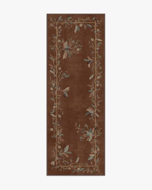 Daphne Copper Brown - 75x215 - Machine Washable Area Rug - Kid & Pet Friendly - Indoor Rugs - Ruggable - image 1