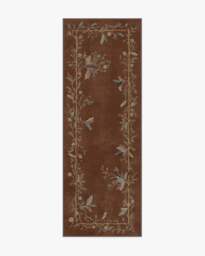 Daphne Copper Brown - 75x215 - Machine Washable Area Rug - Kid & Pet Friendly - Indoor Rugs - Ruggable - thumbnail 1