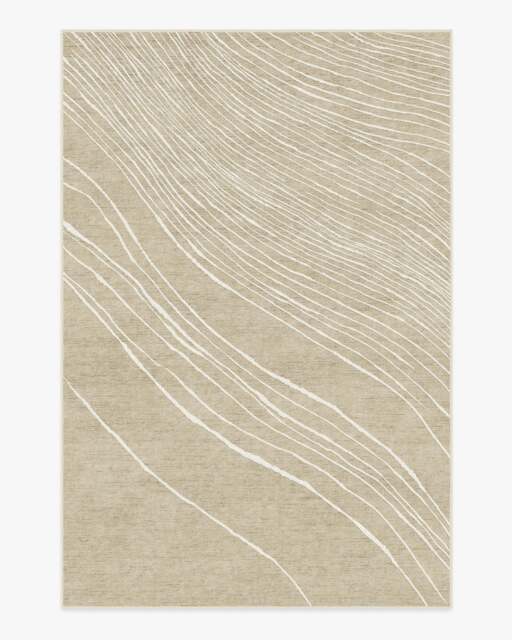 Dune Stone & Ivory Rug by The Local Project - 200x290 - Machine Washable Area Rug - Kid & Pet Friendly - Indoor Rugs - Ruggable - image 1