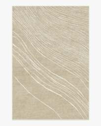 Dune Stone & Ivory Rug by The Local Project - 200x290 - Machine Washable Area Rug - Kid & Pet Friendly - Indoor Rugs - Ruggable - thumbnail 1