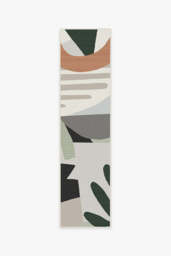 Medley Desert Sage Outdoor Rug - 75x305 - Machine Washable Area Rug - Kid & Pet Friendly - Indoor Rugs - Ruggable